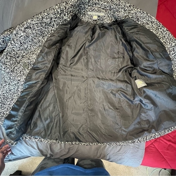 Kenneth Cole Reaction Black & White Herringbone Jacket XXL - Picture 10 of 10